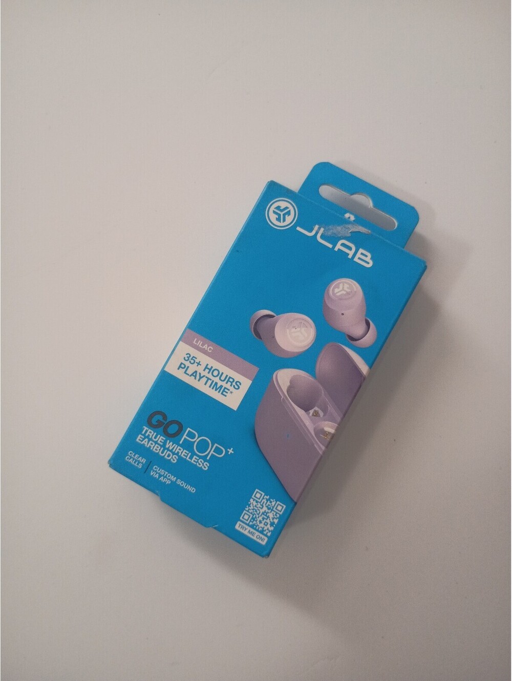 JLab GO POP+ True Wireless Earbuds Bluetooth 5.0 with 35+ Hs